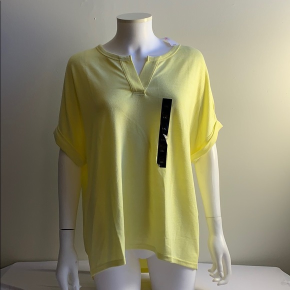 New With Tags Yellow Banana Republic Shirt L - Picture 2 of 6